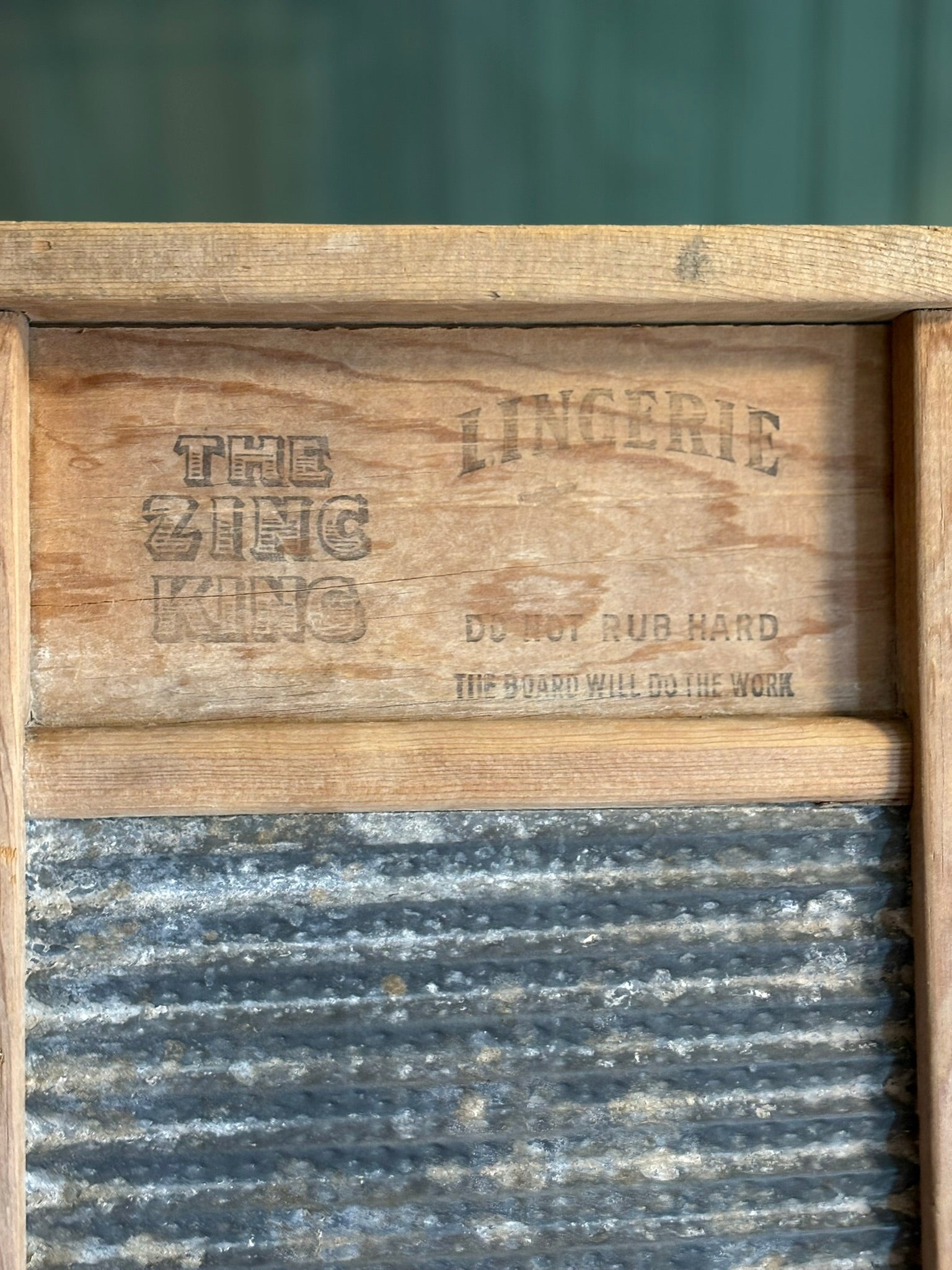 1930's National Washboard Co. “Zing King” No. 703 | Modest Midwest