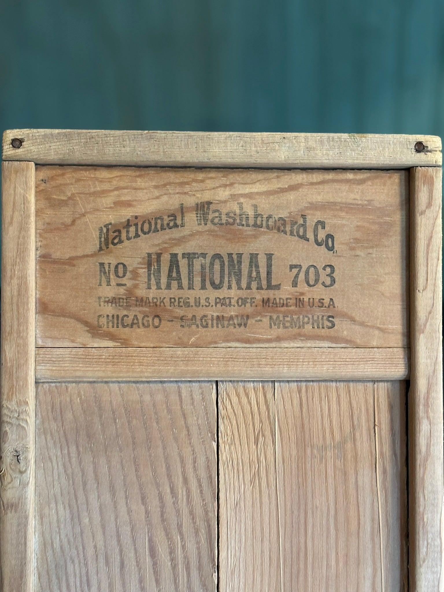 1930's National Washboard Co. “Zing King” No. 703 | Modest Midwest